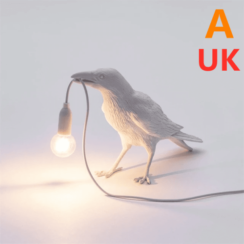 Creative Auspicious Bird Resin Wall Lamp Decoration Creative Auspicious Bird Resin Wall Lamp Decoration